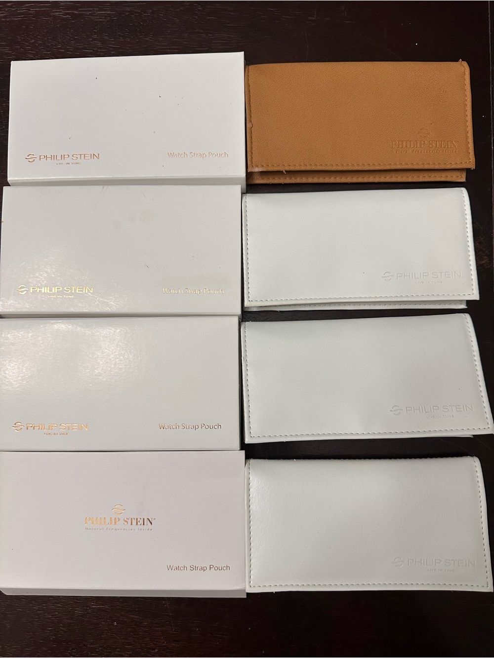 Philip Stein Signature Dual Time Diamond Watch Complete Set-5 Genuine Straps-box - Picture 10 of 16
